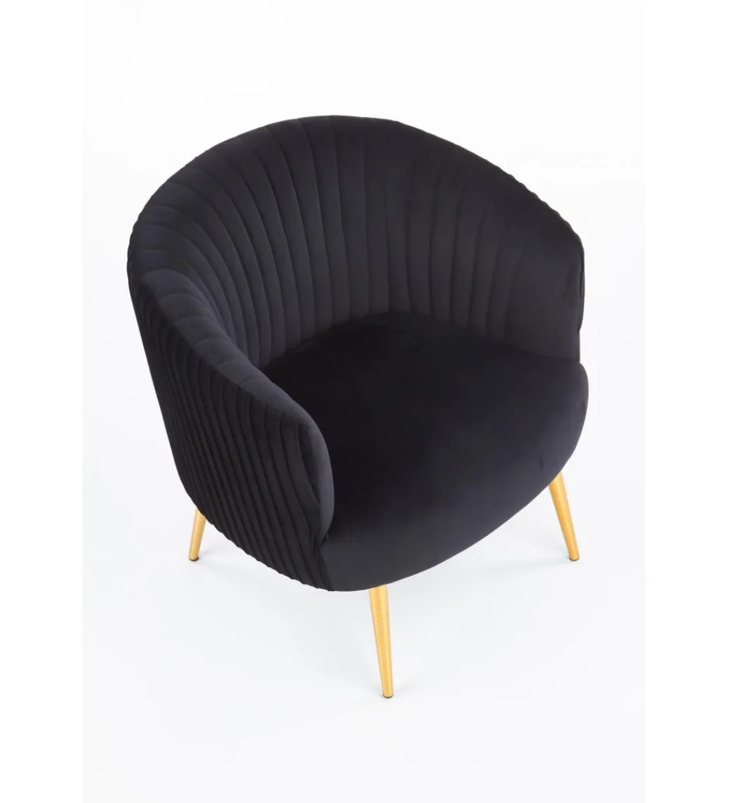 Halmar Fotel CROWN czarny