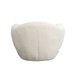 KARE Fotel Dreamy Bouclé 110 cm kremowy