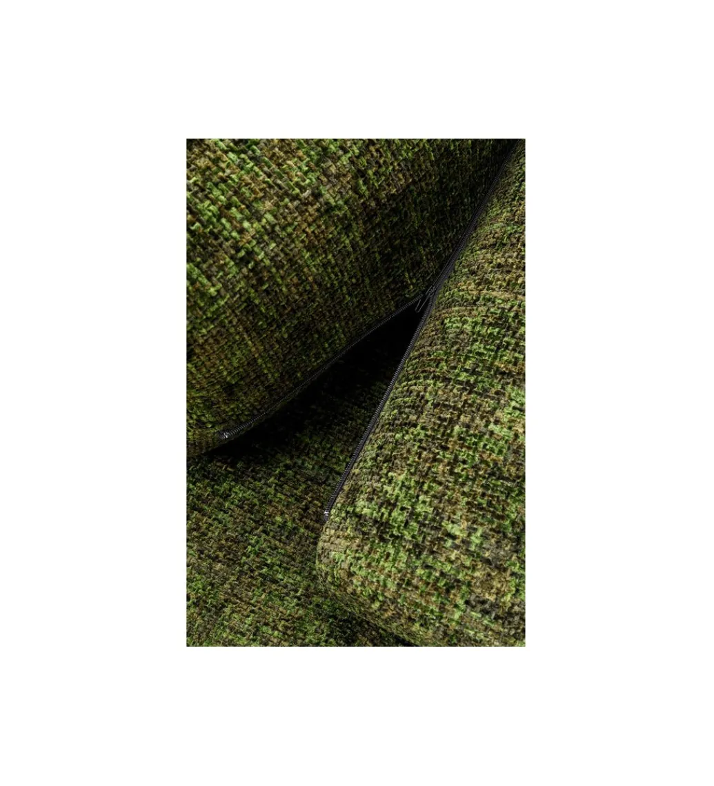 KARE Fotel ELEMENT PORTOFINO 106 cm ciemnozielony