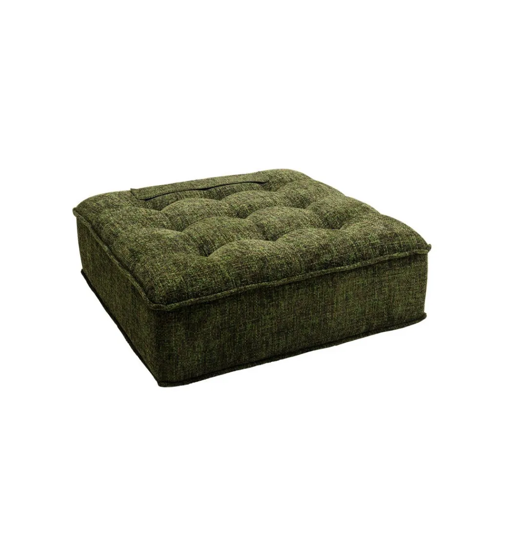 KARE Fotel ELEMENT PORTOFINO 106 cm ciemnozielony