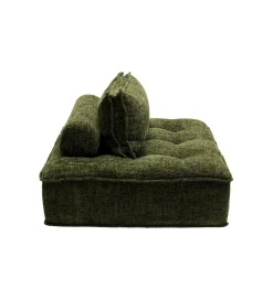 KARE Fotel ELEMENT PORTOFINO 106 cm ciemnozielony