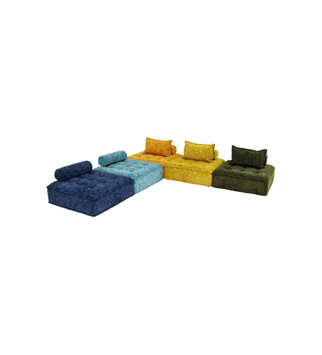 KARE Fotel ELEMENT PORTOFINO 106 cm ciemnozielony