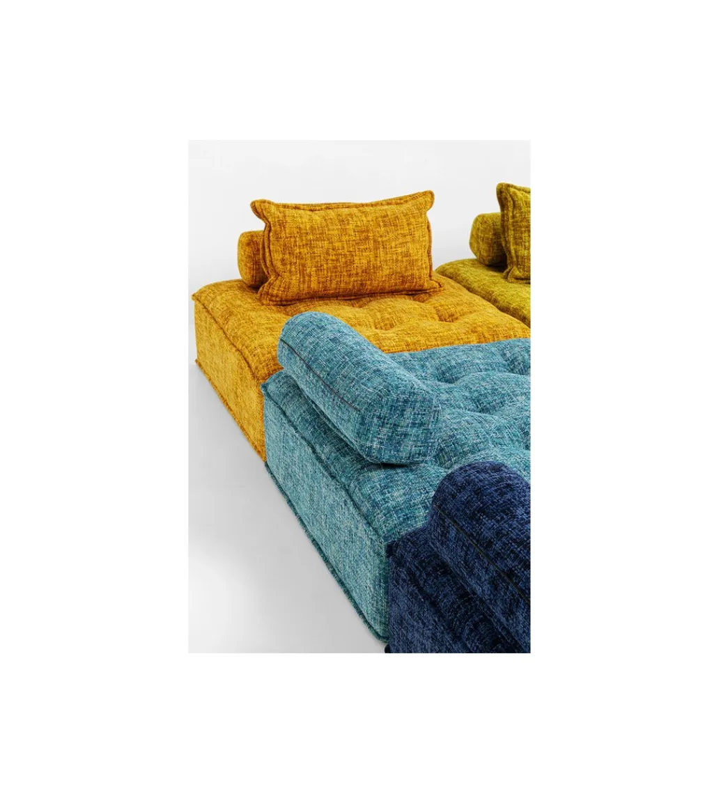 KARE Fotel ELEMENT PORTOFINO 106 cm ciemnozielony