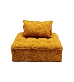 KARE Fotel ELEMENT PORTOFINO 106 cm pomarańczowy