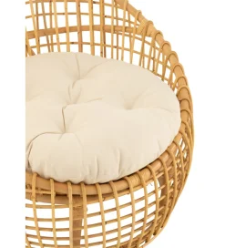 J-Line Fotel ELISE rattan