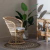 Zona-Design Fotel ENSO 84 cm ratan naturalny