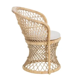 Zona-Design Fotel ENSO 84 cm ratan naturalny