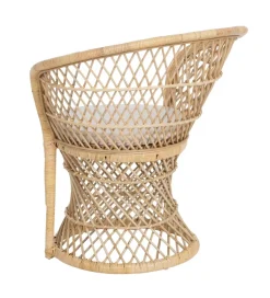 Zona-Design Fotel ENSO 84 cm ratan naturalny