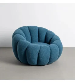 Zona-Design Fotel FAHKA 92 cm niebieski