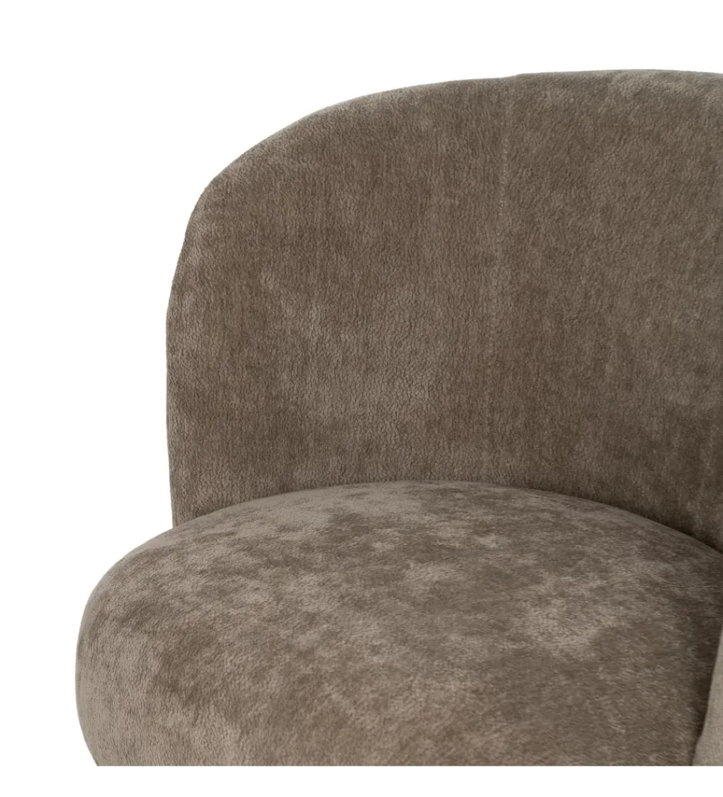 Zona-Design Fotel GRID drewno brzozowe brązowy