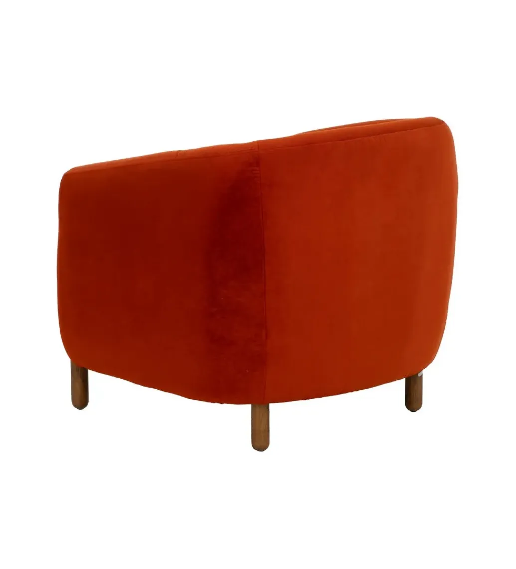 Zona-Design Fotel HERMANEZ 81 cm czerwony