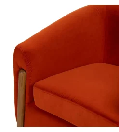 Zona-Design Fotel HERMANEZ 81 cm czerwony