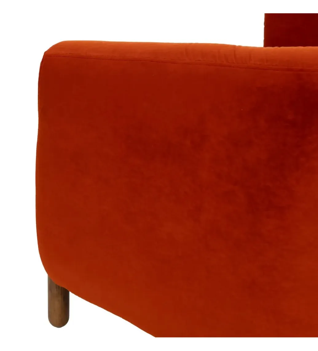 Zona-Design Fotel HERMANEZ 81 cm czerwony