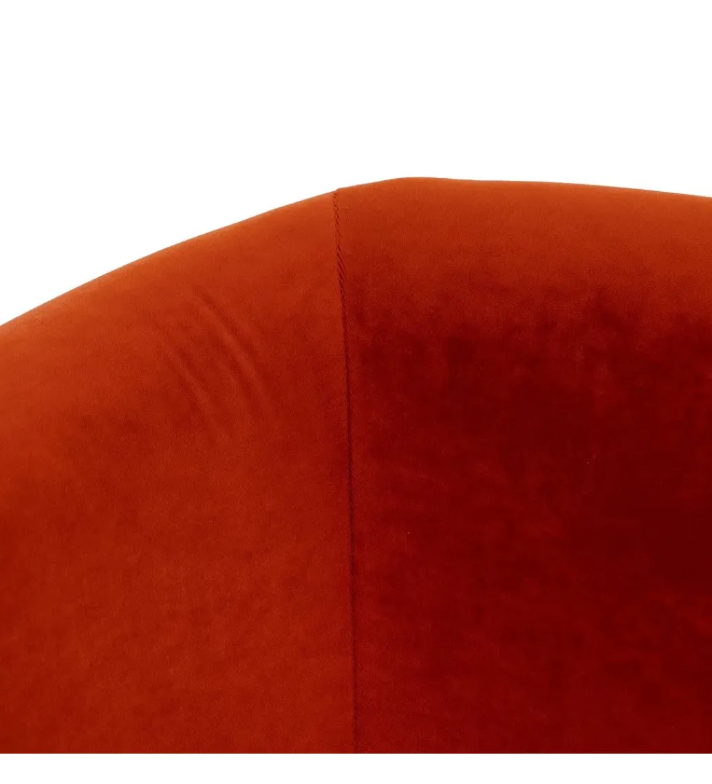Zona-Design Fotel HERMANEZ 81 cm czerwony
