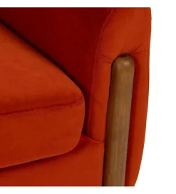 Zona-Design Fotel HERMANEZ 81 cm czerwony