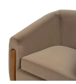 Zona-Design Fotel HERMANEZ 81 cm taupe