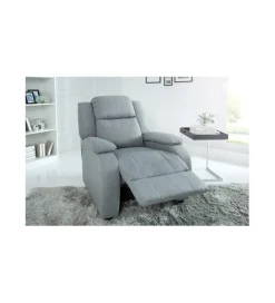 Invicta Interior Fotel Hollywood jasnoszary