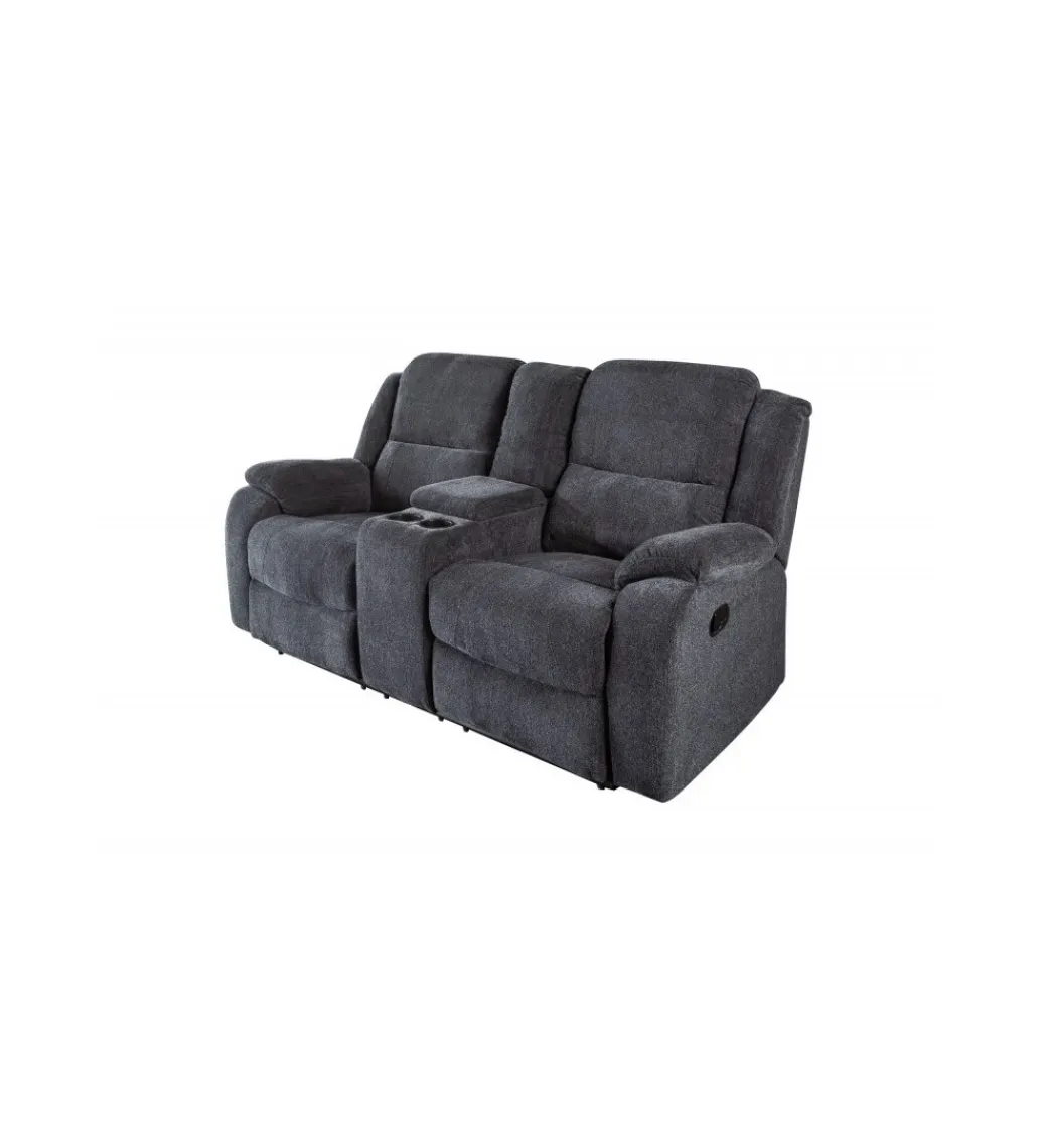 Invicta Interior Fotel kinowy Hollywood ciemnoszary