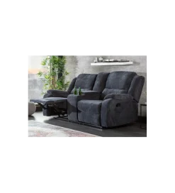 Invicta Interior Fotel kinowy Hollywood ciemnoszary