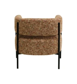 KARE Fotel LILJA 101 cm melanż