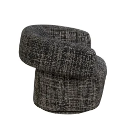 KARE Fotel MAYE BOW 70 cm szary