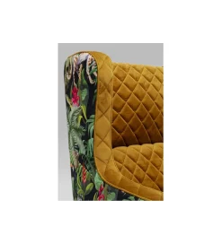 KARE Fotel NONNA JUNGLE 103 cm welur