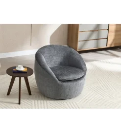 Invicta Interior Fotel obrotowy ALPINE szary
