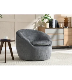 Invicta Interior Fotel obrotowy ALPINE szary