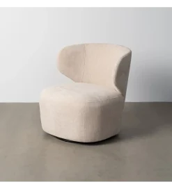 Zona-Design Fotel obrotowy GIRATORIO 74 cm beżowe