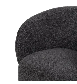 Zona-Design Fotel obrotowy GIRATORIO 77 cm czarny