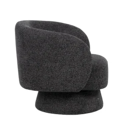 Zona-Design Fotel obrotowy GIRATORIO 77 cm czarny