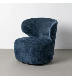 Zona-Design Fotel obrotowy GIRATORIO 74 cm niebieski