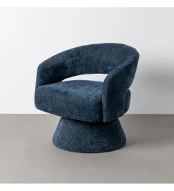 Zona-Design Fotel obrotowy GIRATORIO 72 cm niebieski
