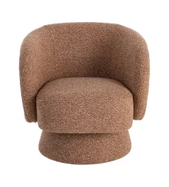 Zona-Design Fotel obrotowy GIRATORIO 77 cm łososiowy