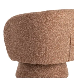 Zona-Design Fotel obrotowy GIRATORIO 77 cm łososiowy