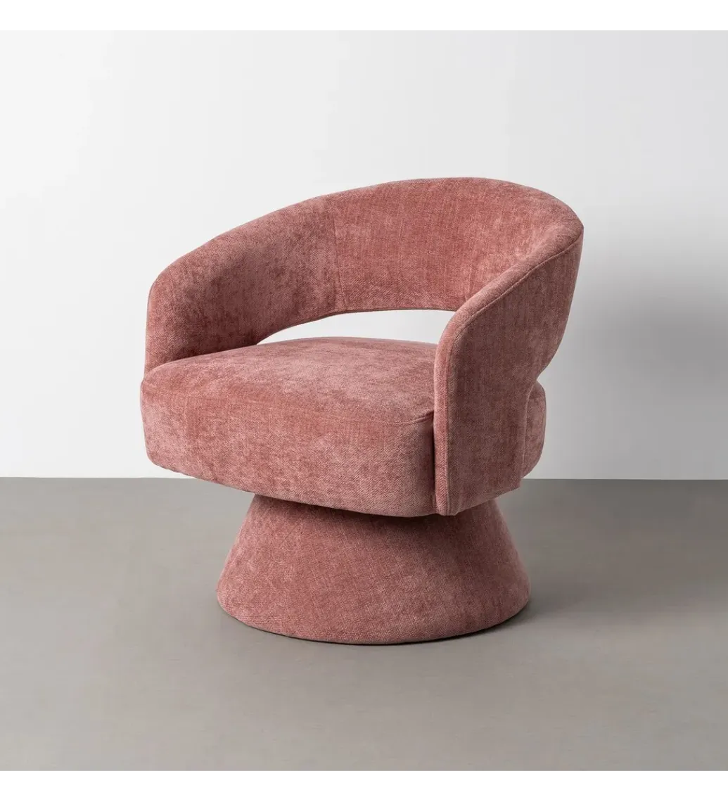 Zona-Design Fotel obrotowy GIRATORIO 72 cm różowy