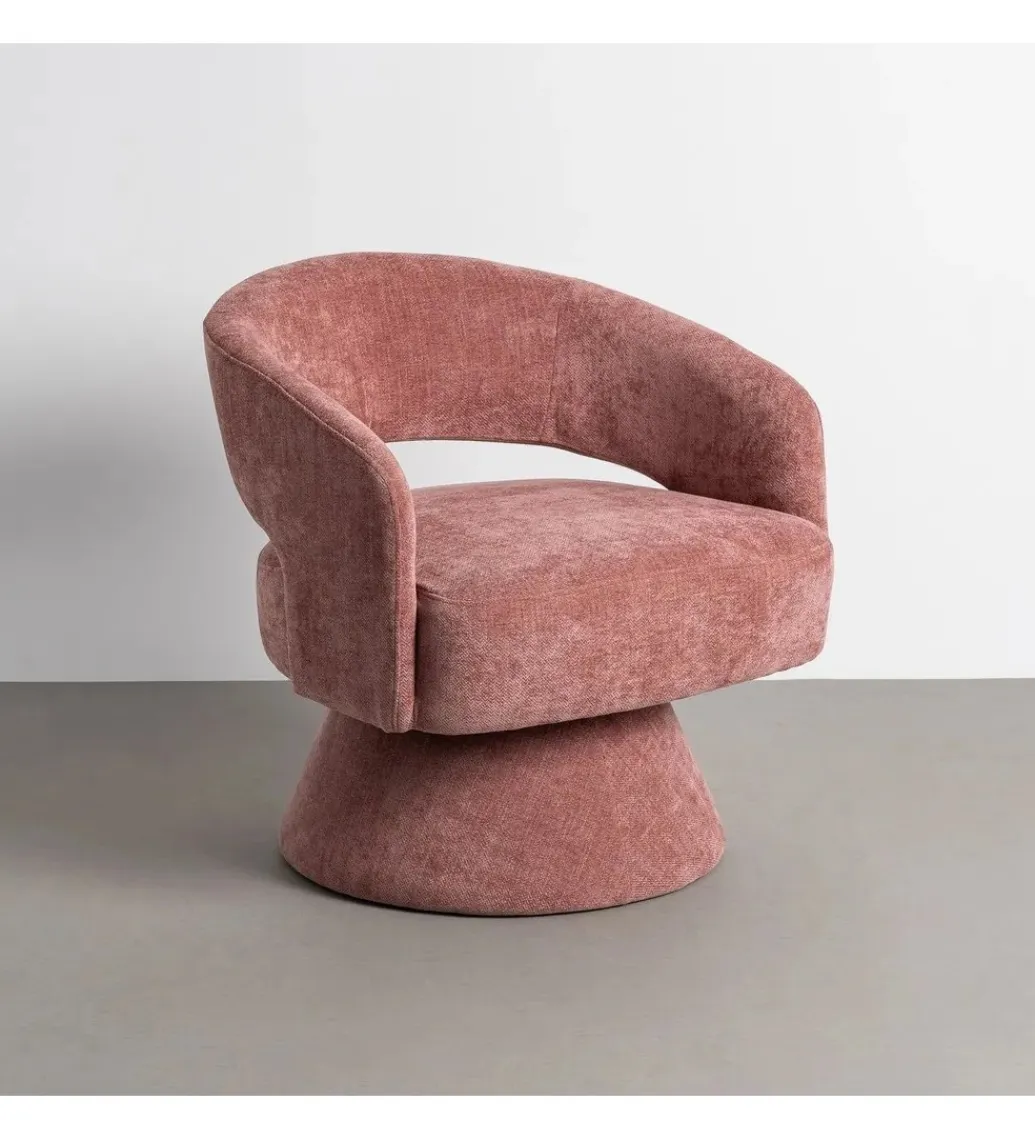 Zona-Design Fotel obrotowy GIRATORIO 72 cm różowy