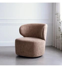 Zona-Design Fotel obrotowy GIRATORIO 74 cm taupe