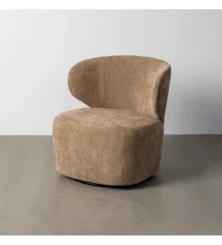 Zona-Design Fotel obrotowy GIRATORIO 74 cm taupe