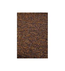 KARE Fotel obrotowy JANNO 68 cm bouclé brązowe