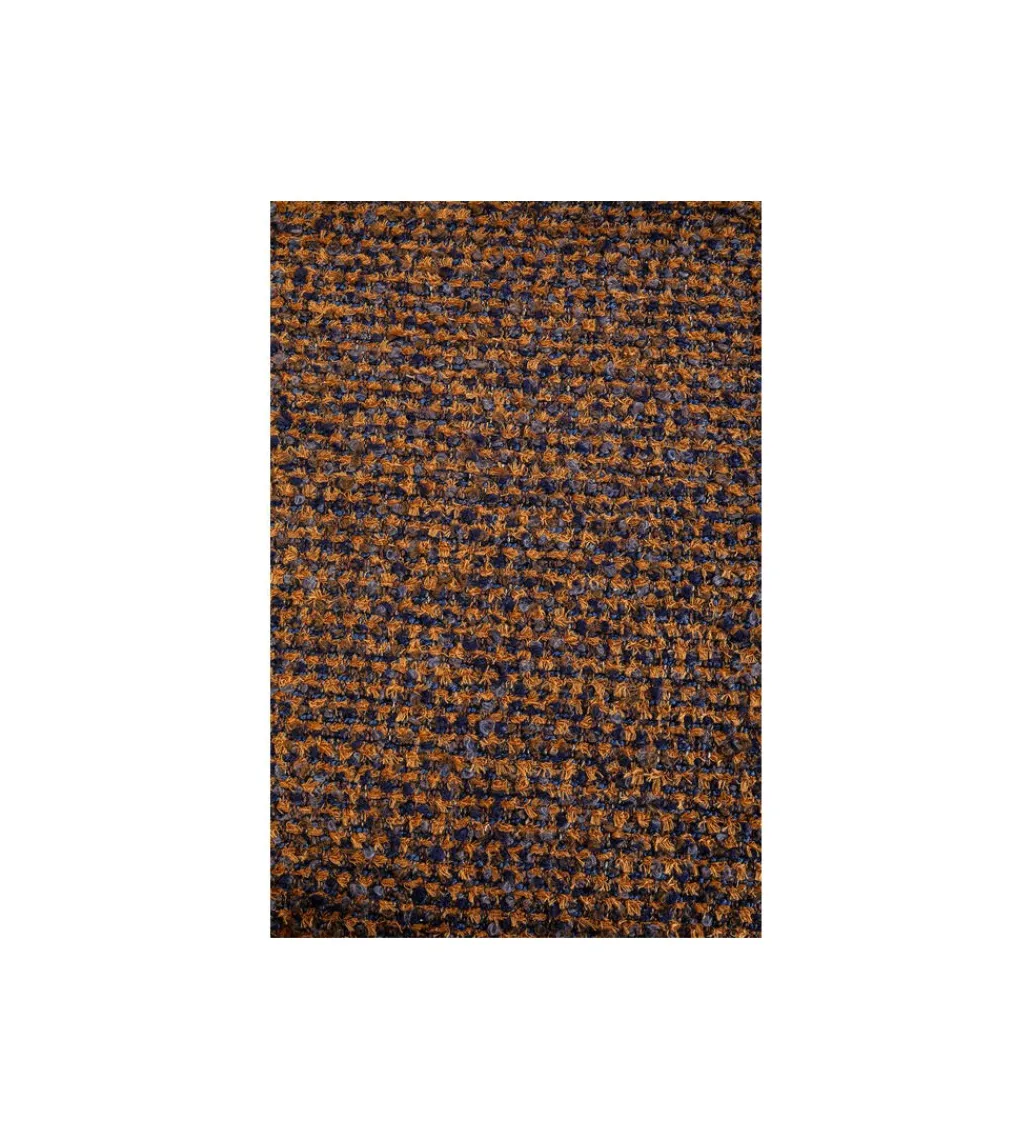 KARE Fotel obrotowy JANNO 68 cm bouclé brązowe