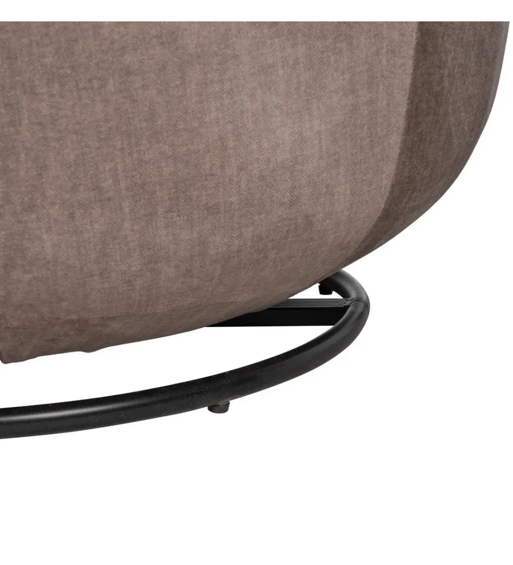 Zona-Design Fotel obrotowy SUMUTN 84 cm taupe