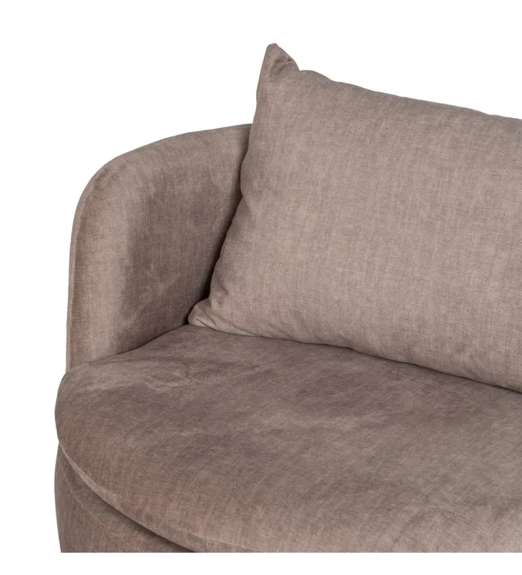 Zona-Design Fotel obrotowy SUMUTN 84 cm taupe