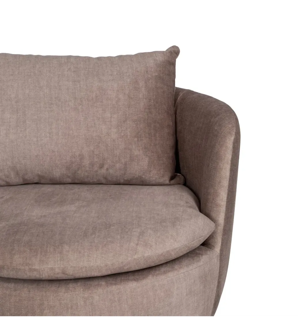 Zona-Design Fotel obrotowy SUMUTN 84 cm taupe