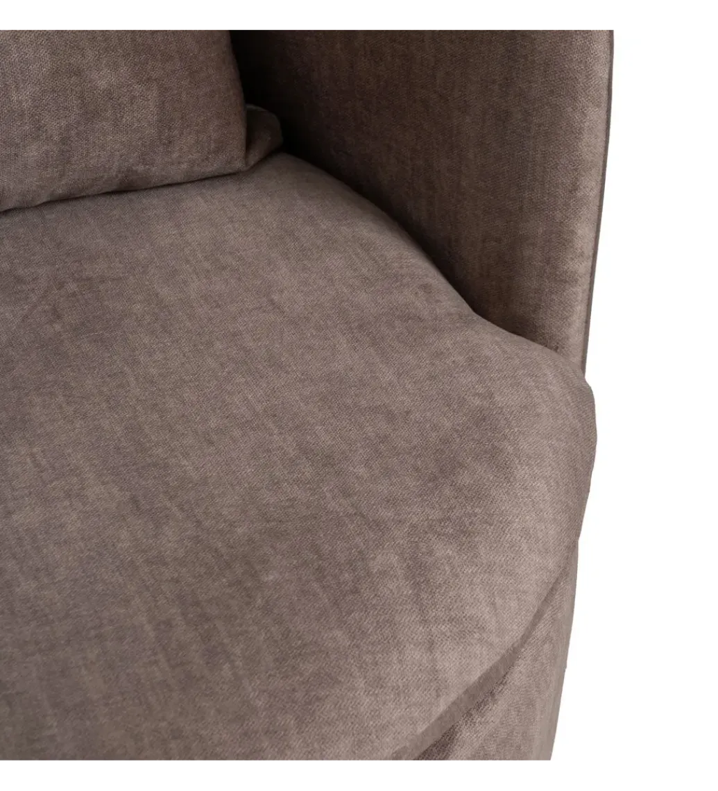 Zona-Design Fotel obrotowy SUMUTN 84 cm taupe