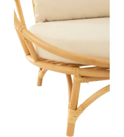J-Line Fotel ogrodowy KILA 98 cm naturalny