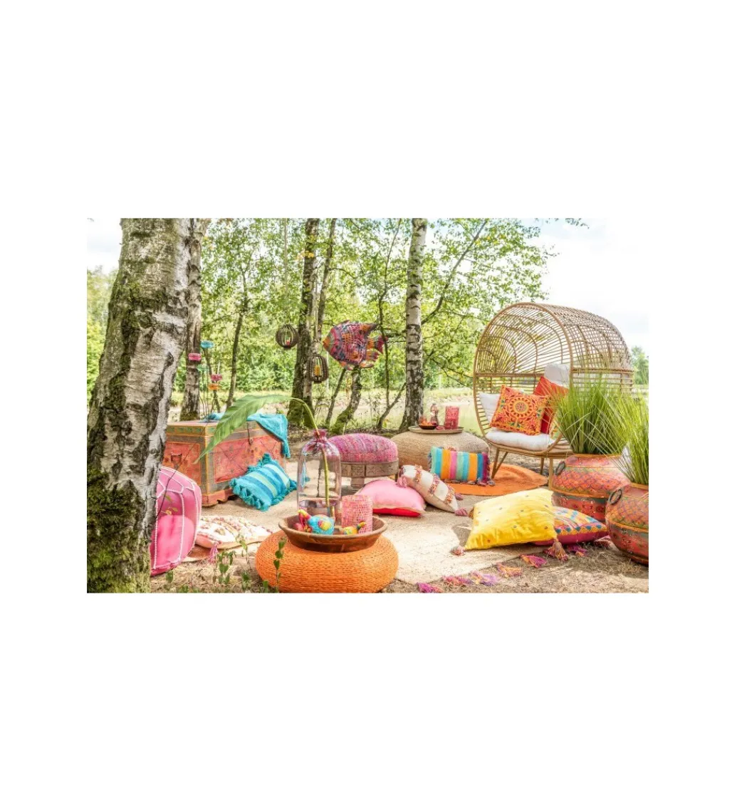 J-Line Fotel ogrodowy SUMMER ELIPSA Naturalny