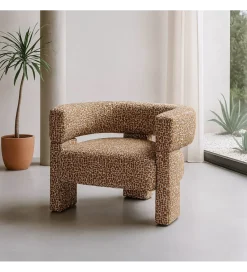 DENZO Fotel OLPE 81 cm khaki