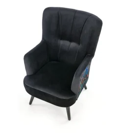Halmar Fotel PAGONI czarny