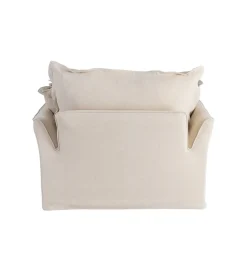 Zona-Design Fotel PLAZESO 115 cm beżowy